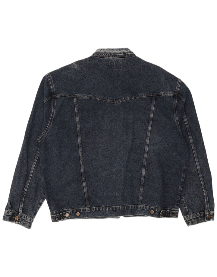 Ανδρικό τζιν μπουφάν Wrangler UK 46 3XL Navy Blue Cotton Classic