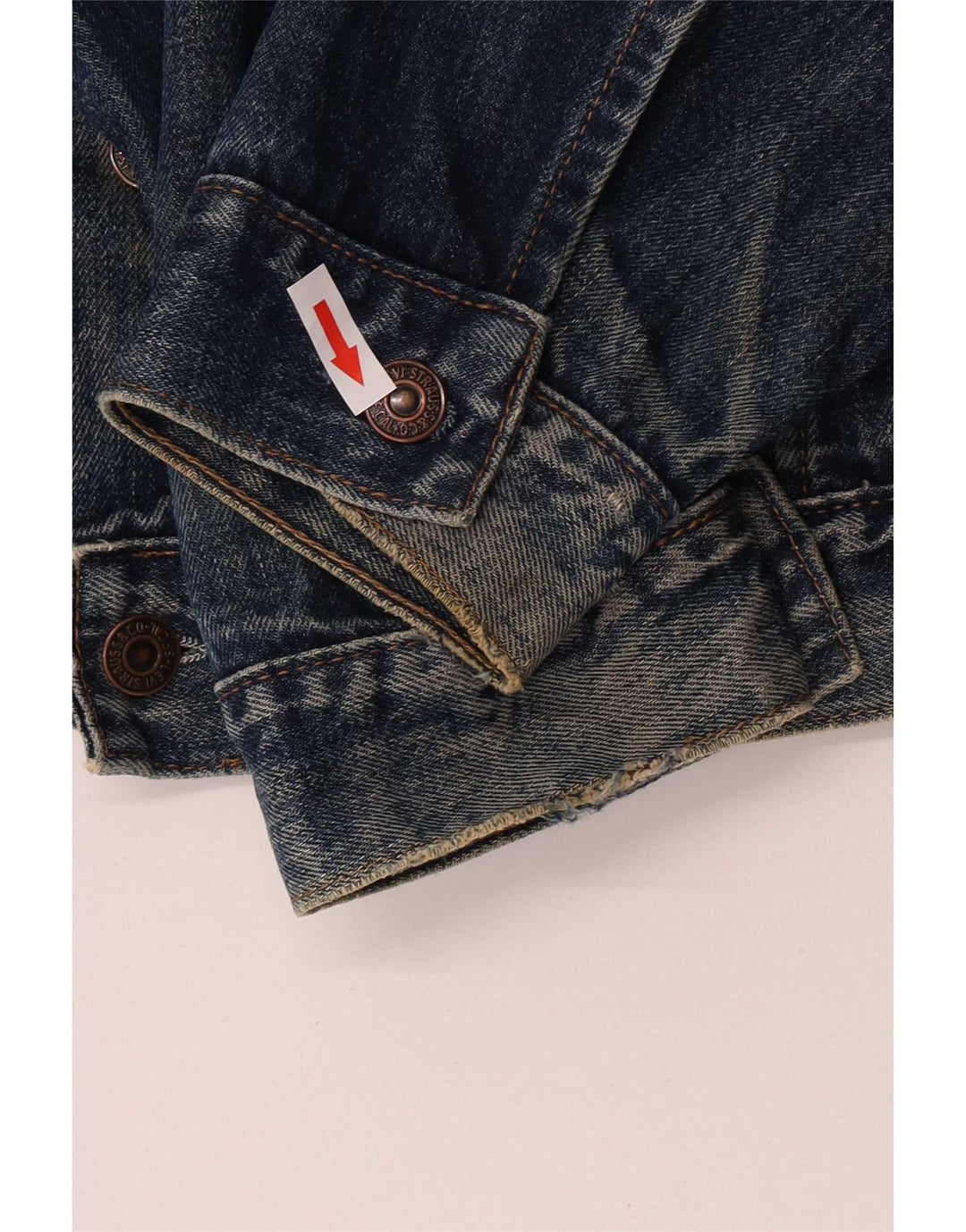 Levi's Mens 70503 Τζιν μπουφάν UK 40 μεγάλο μπλε βαμβακερό