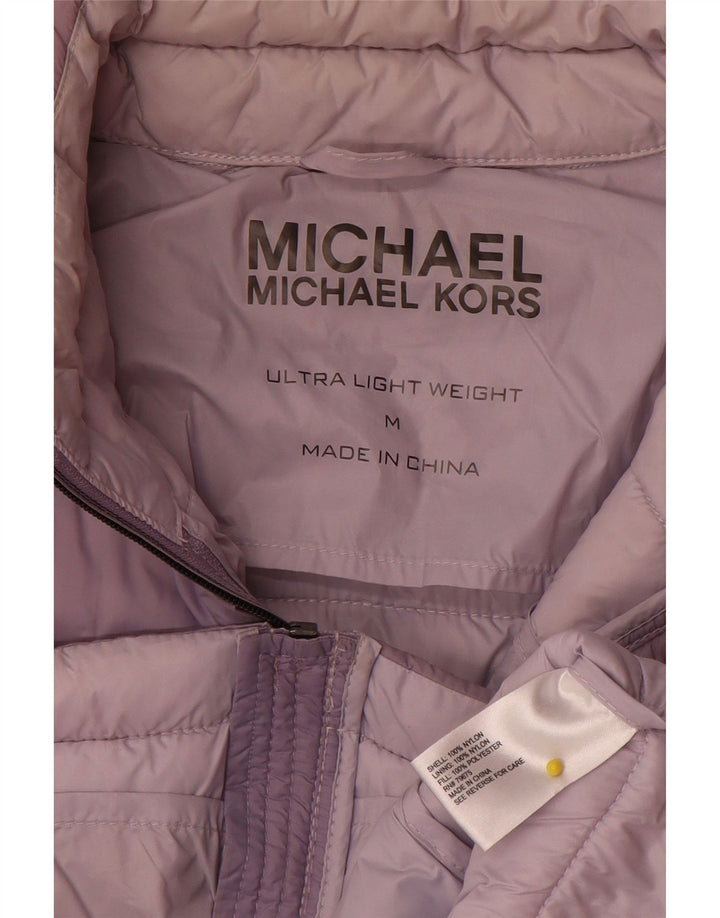 Michael Kors Γυναικείο μπουφάν UK 14 Medium Purple Nylon