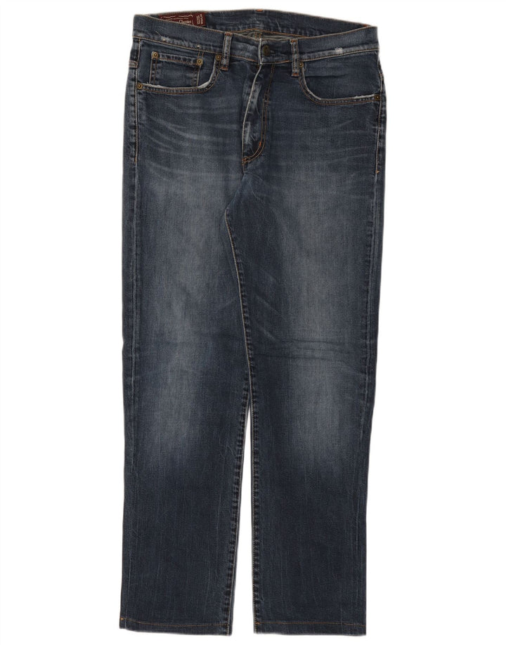 MARLBORO CLASSICS Ανδρικό τζιν ίσιο W33 L29 Μπλε βαμβακερό