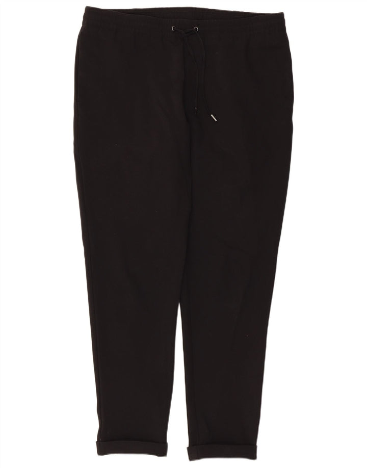 Zara Γυναικείο Slim Casual Παντελόνι Medium W32 L26 Μαύρο