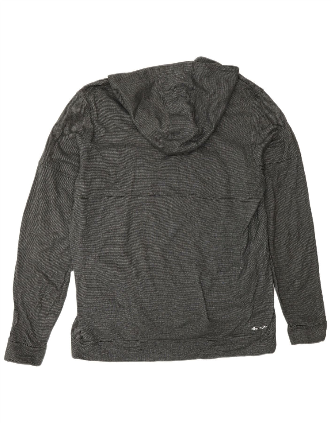 ADIDAS Ανδρικό Climawarm Hoodie Jumper XL Πολυεστέρας με γκρι στίγματα