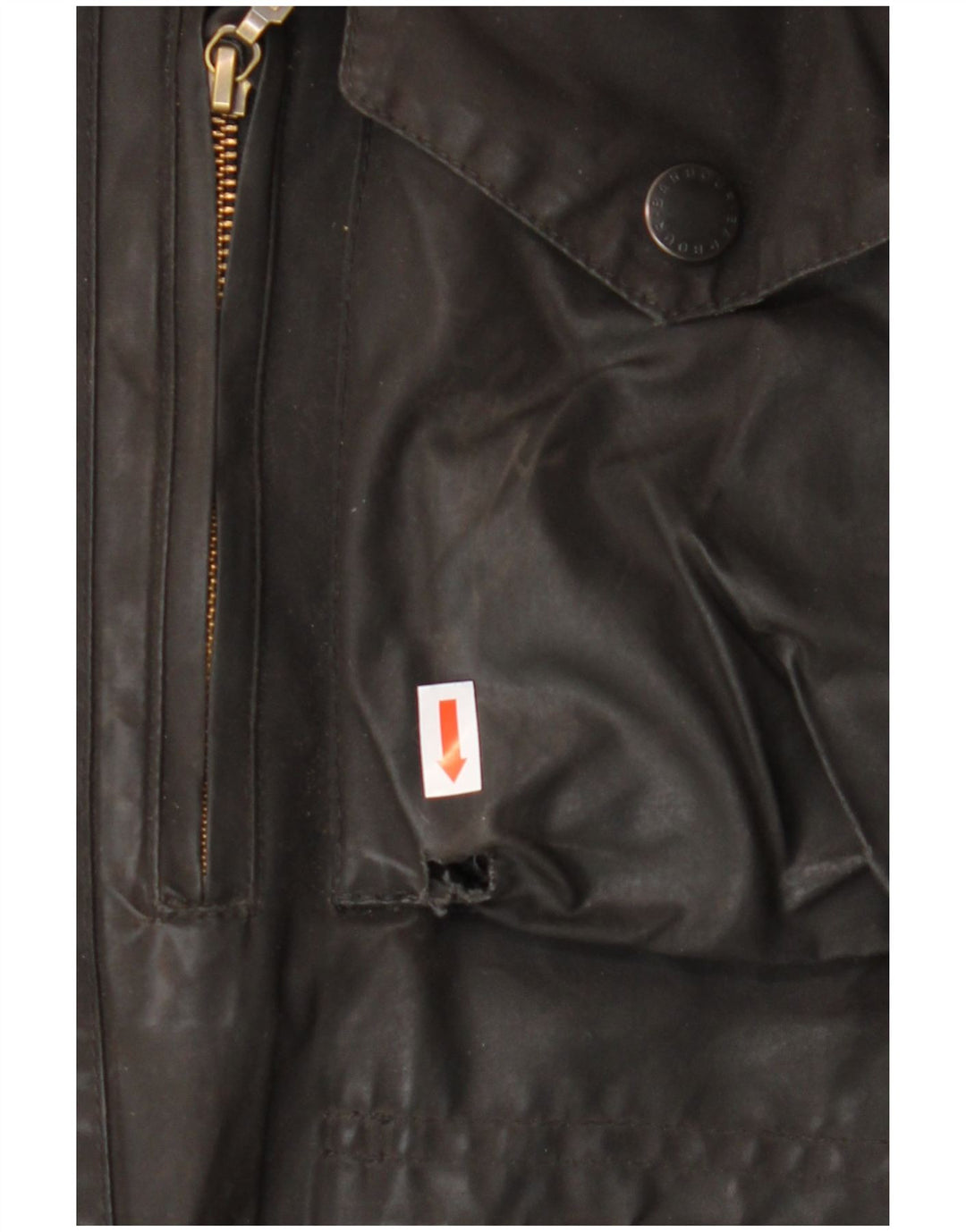 BARBOUR Ανδρικό κερωμένο βαμβακερό μπουφάν UK 38 Medium Brown