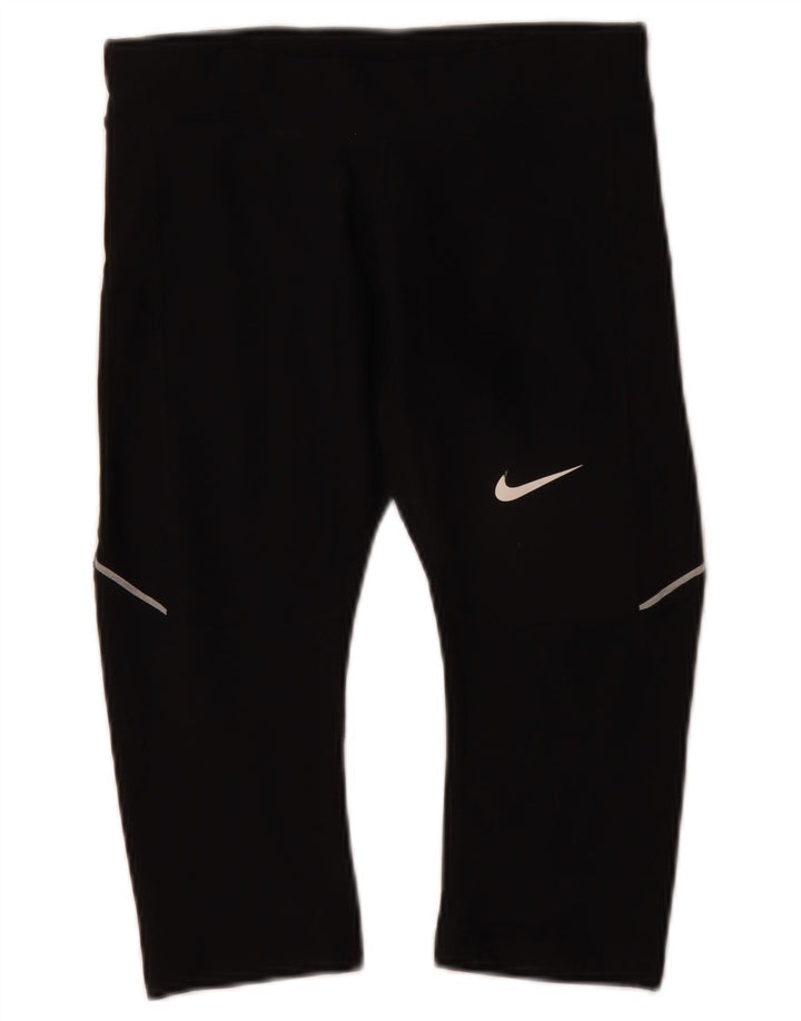 Γυναικεία κολάν Nike Dri Fit Capri UK 4 XS Μαύρο πολυεστέρα