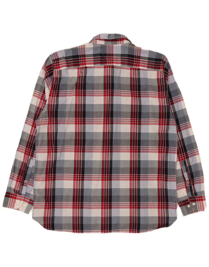 Tommy Hilfiger Ανδρικό πουκάμισο κανονικής εφαρμογής 2XL πολύχρωμο βαμβακερό καρό