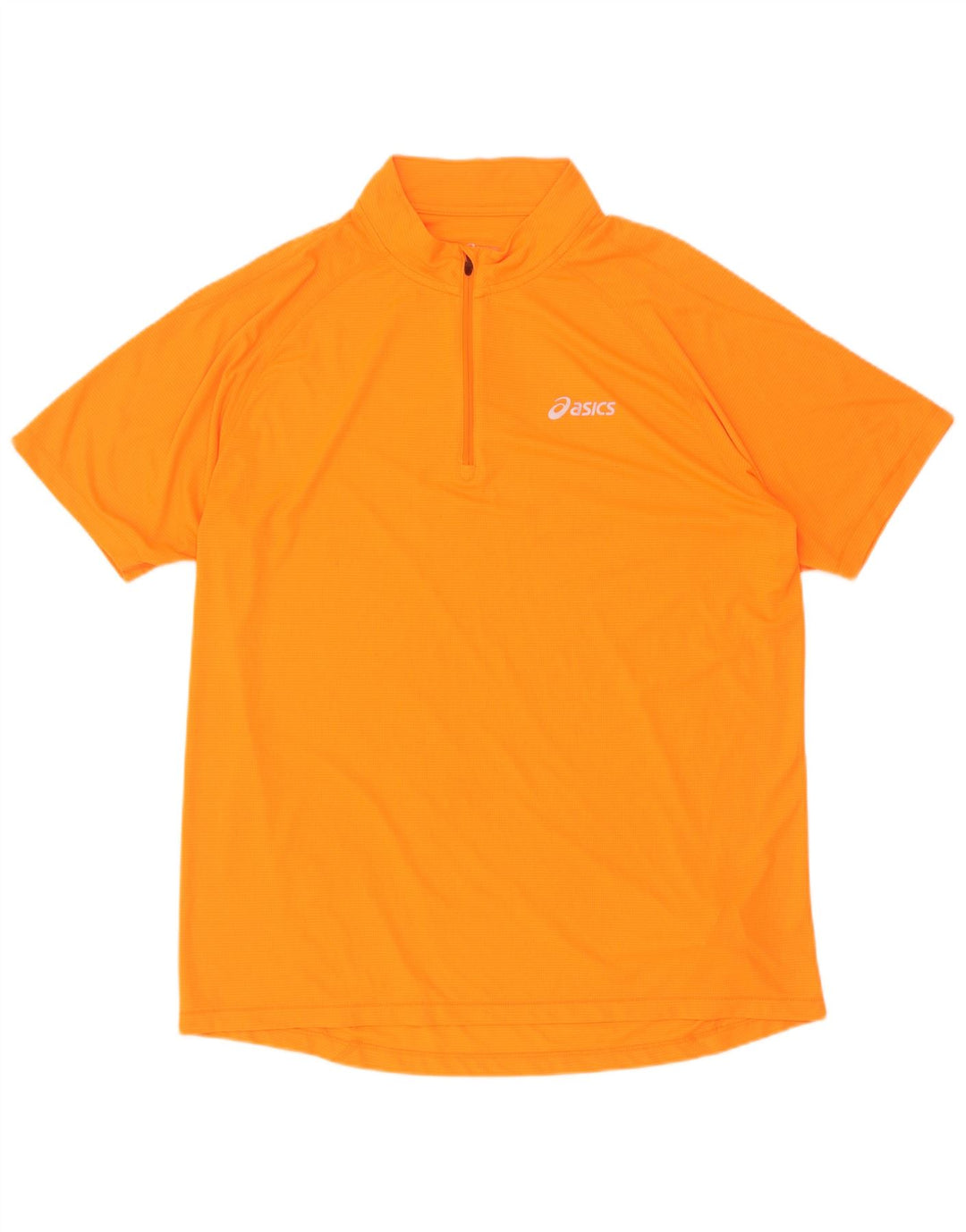 Ανδρικό T-Shirt με φερμουάρ Asics Top 2XL πορτοκαλί πολυεστέρα