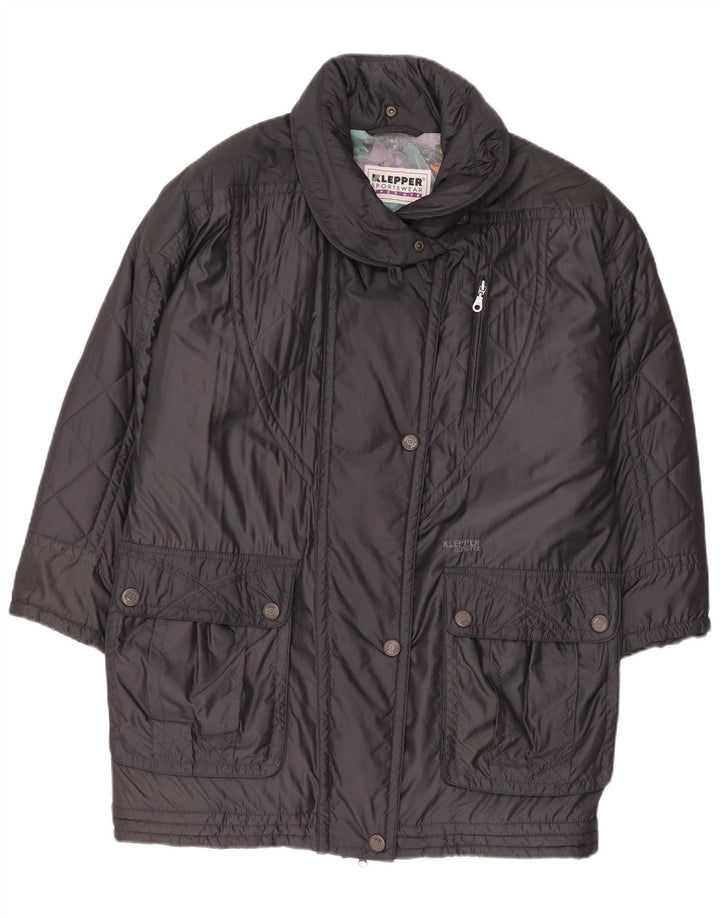 KLEPPER Γυναικείο παλτό Gore-Tex Oversized padded παλτό EU 38 Medium Grey Polyamide