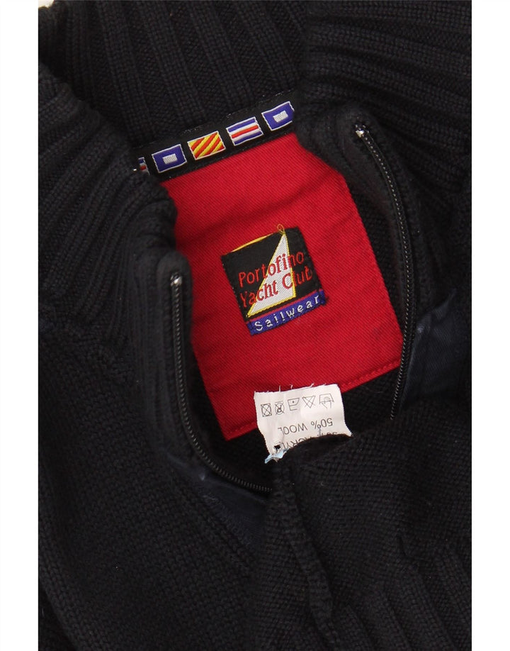 Γυναικεία ζακέτα PORTOFINO UK 16 Large Black Wool