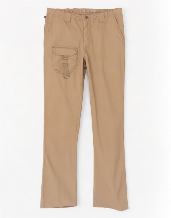 Ralph Lauren Γυναικείο ίσιο παντελόνι Cargo US 8 Medium W30 L29 Beige