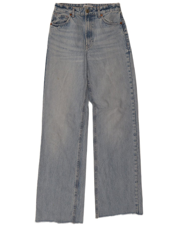 Zara Γυναικείο Loose Jeans EU 36 XS W26 L33 Μπλε βαμβακερό