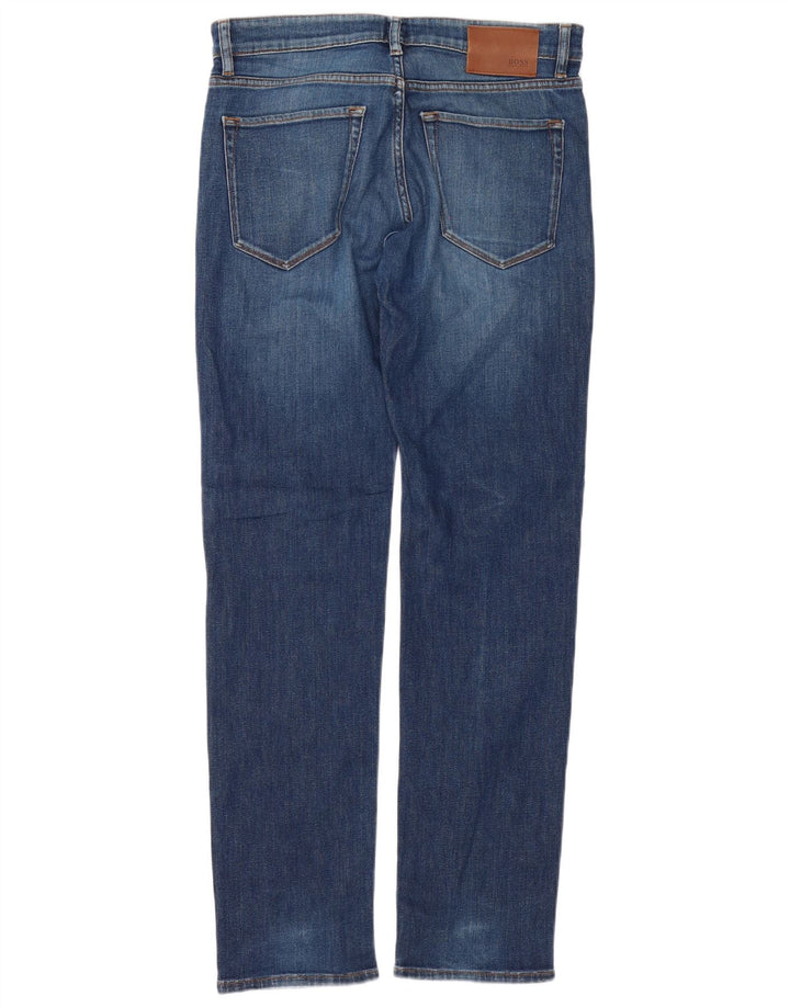 Ανδρικό τζιν Hugo Boss Slim W31 L32 Μπλε βαμβακερό