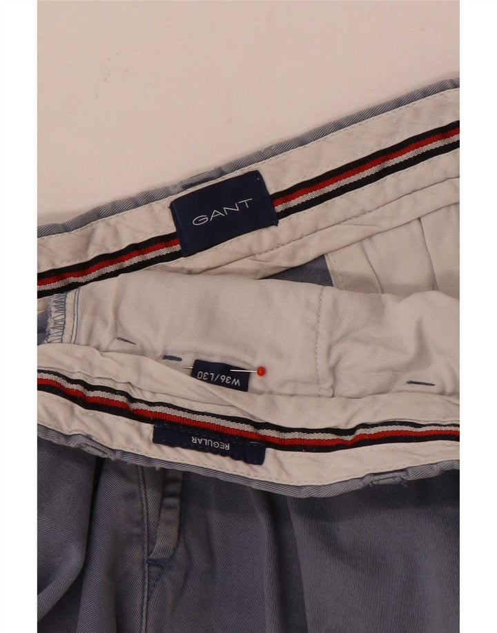 Gant Ανδρικό ίσιο κανονικό παντελόνι Chino W36 L30 Μπλε