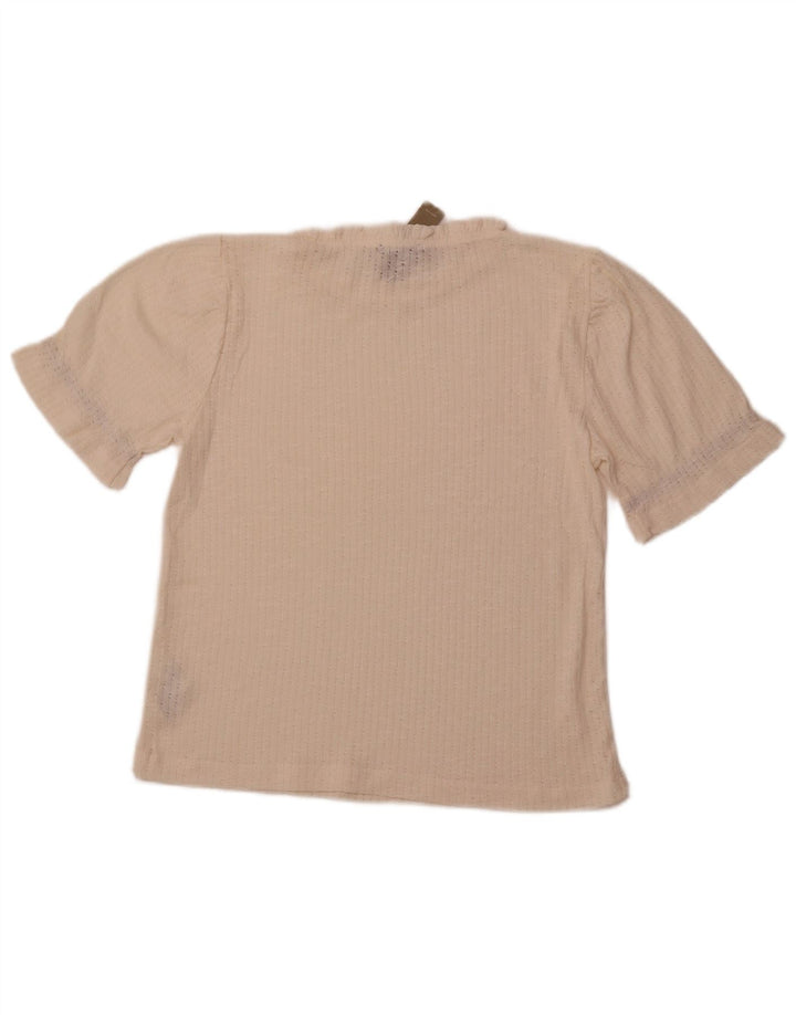 Γυναικεία πλεκτή μπλούζα J. CREW Top UK 14 Medium Off White Polyester