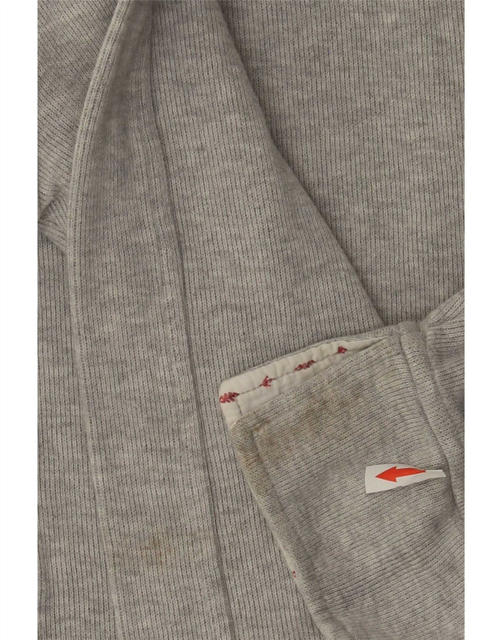 Γυναικείο φούτερ με φερμουάρ Orvis Jumper UK 14 Μεσαίο γκρι βαμβακερό