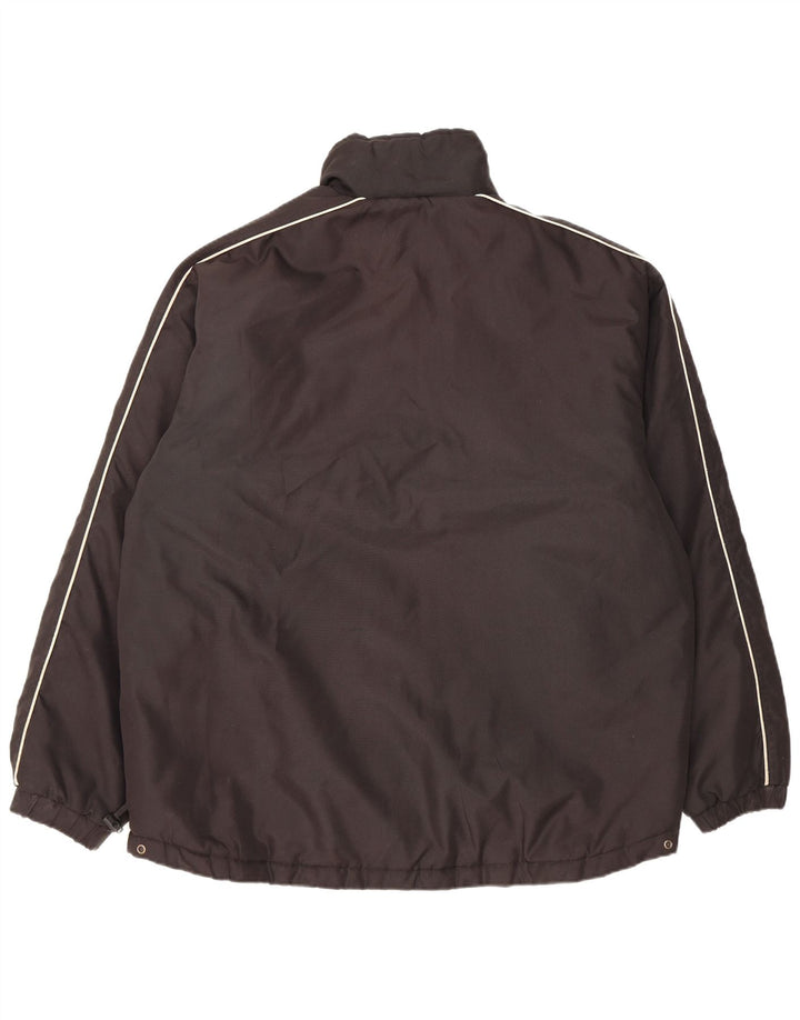 Ανδρικό Μπουφάν Kappa Windbreaker UK 42 XL Μαύρο Πολυεστέρας