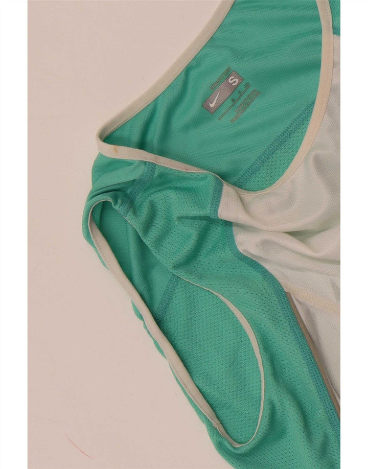 Γυναικείο γιλέκο Nike Crop τοπ UK 8 Small White Colourblock