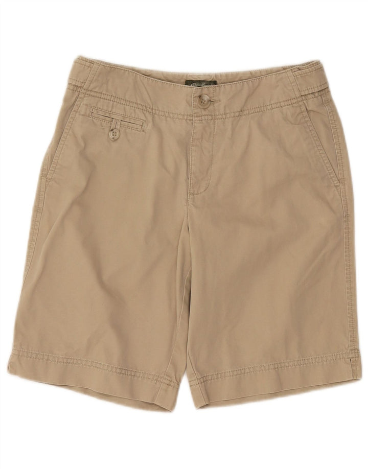EDDIE BAUER Γυναικείο σορτς Chino Vashon Fit US 2 XS W25 Μπεζ βαμβακερό