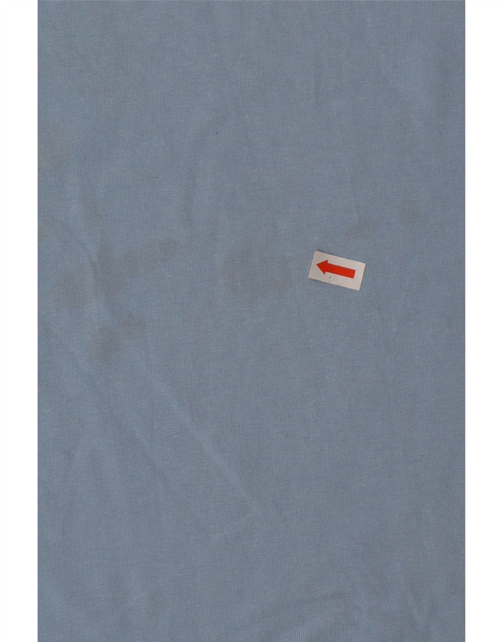 Ανδρικό T-Shirt Crew Clothing Top από μεσαίο μπλε βαμβακερό