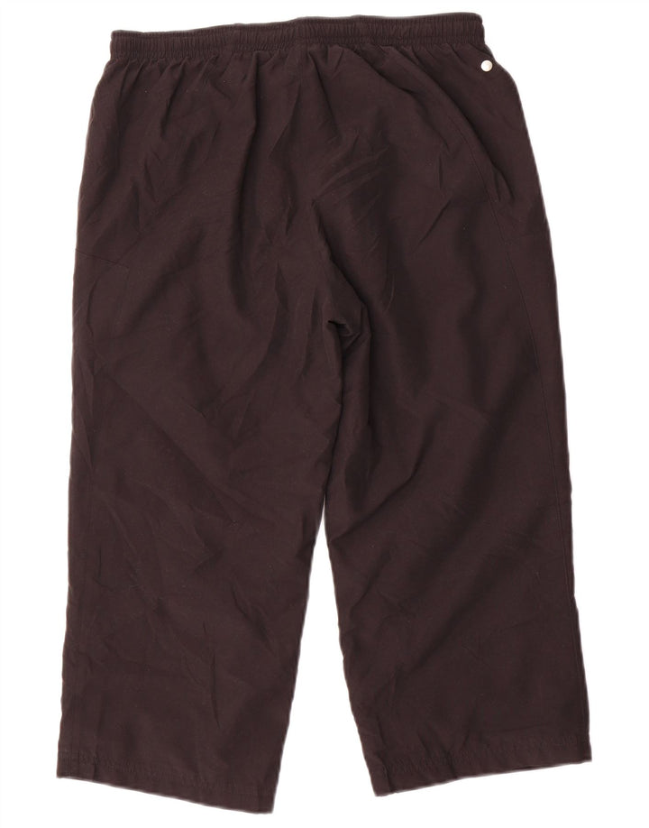 Reebok Γυναικεία φόρμα Capri Παντελόνι UK 10 Small Black Polyester