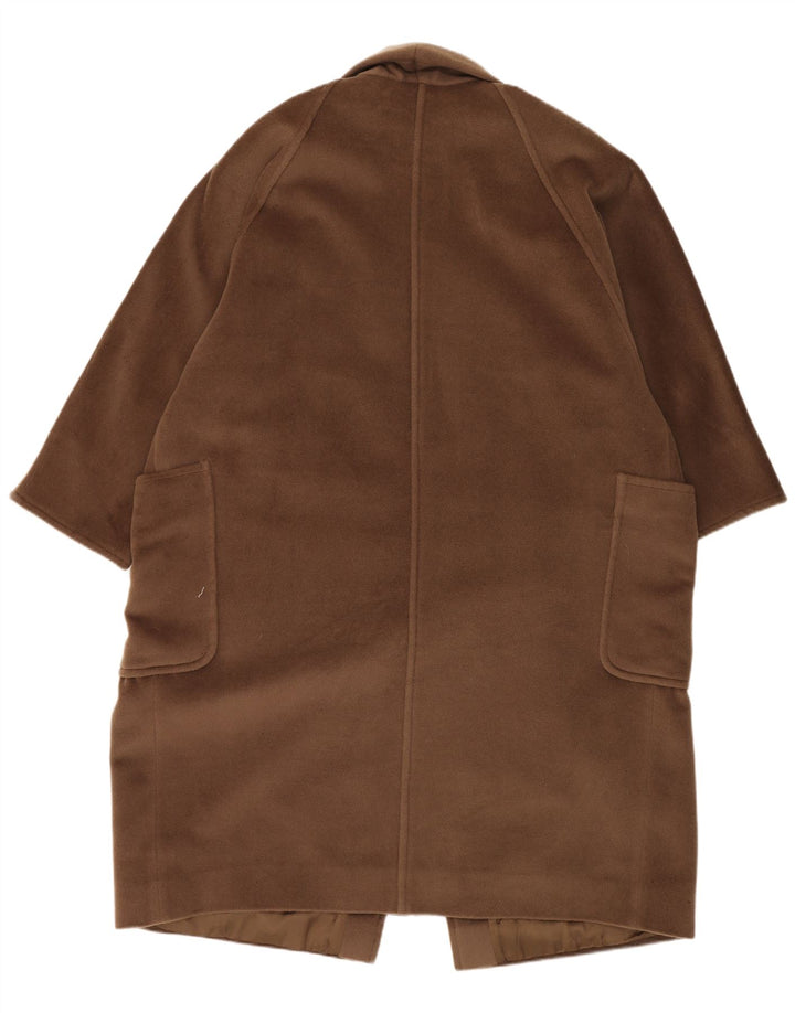 Max Mara Γυναικείο Oversized Πανωφόρι UK 12 Μαλλί μεσαίου καφέ
