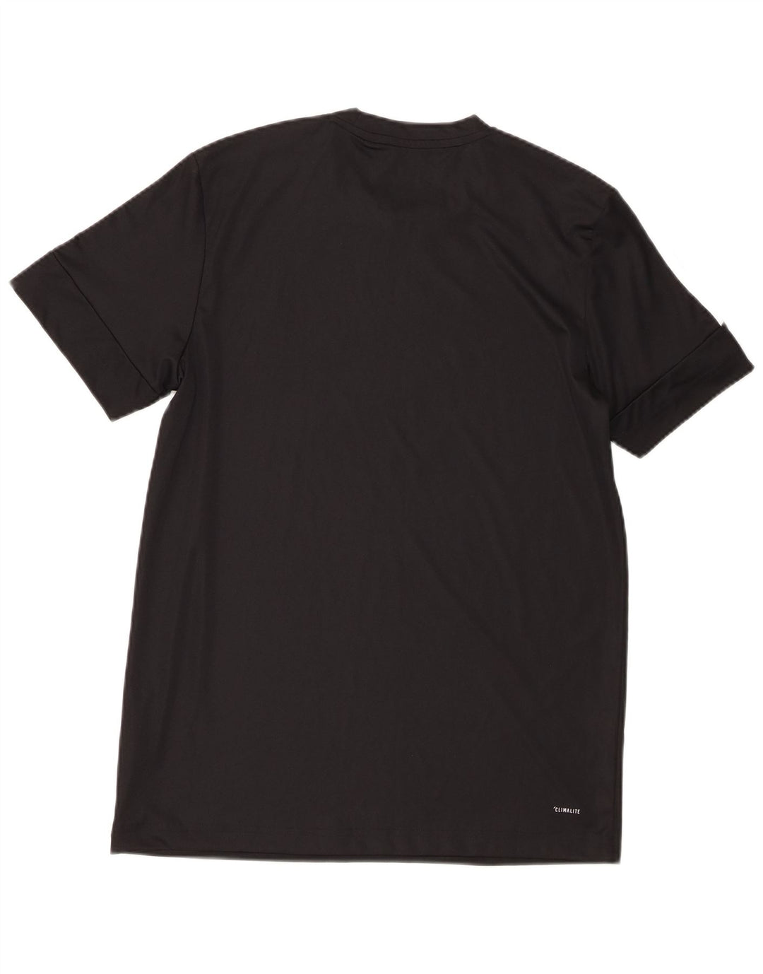 Ανδρικό γραφικό T-Shirt Adidas Climalite Top Medium Μαύρο Πολυεστέρας