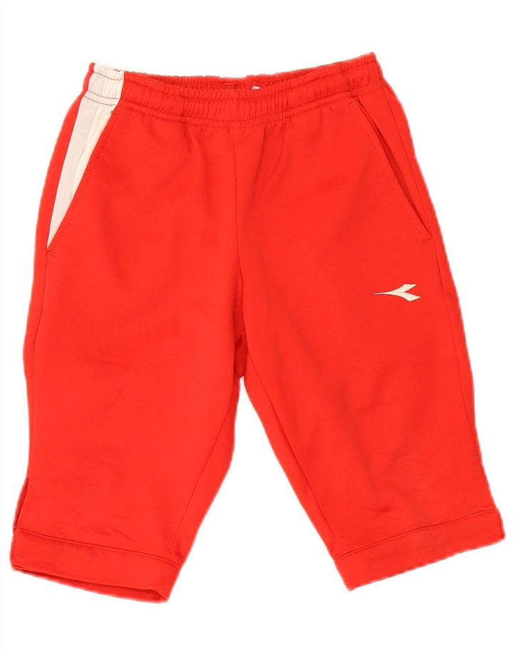 Diadora Boys Sport Short 7-8 Years 3XS Red Polyester
