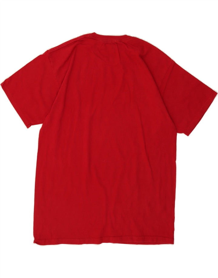 VANS Mens Graphic T-Shirt Top Large Red Cotton Vintage Vans and Second-Hand Vans from Messina Hembry 