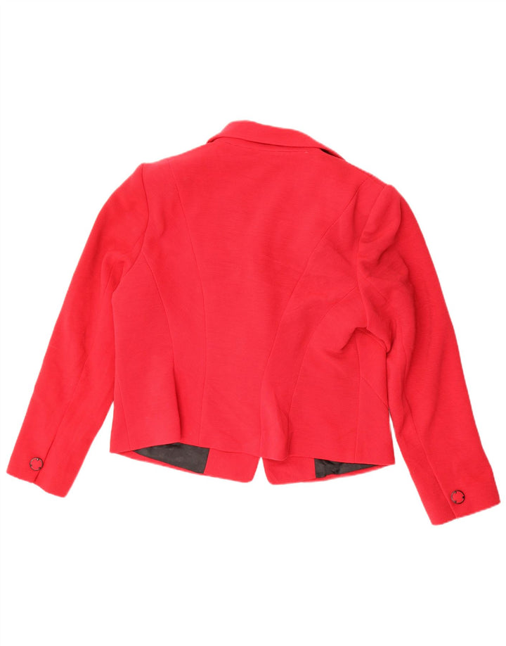 Marks & Spencer Γυναικείο Μπουφάν Blazer UK 18 XL Κόκκινο Πολυεστέρας
