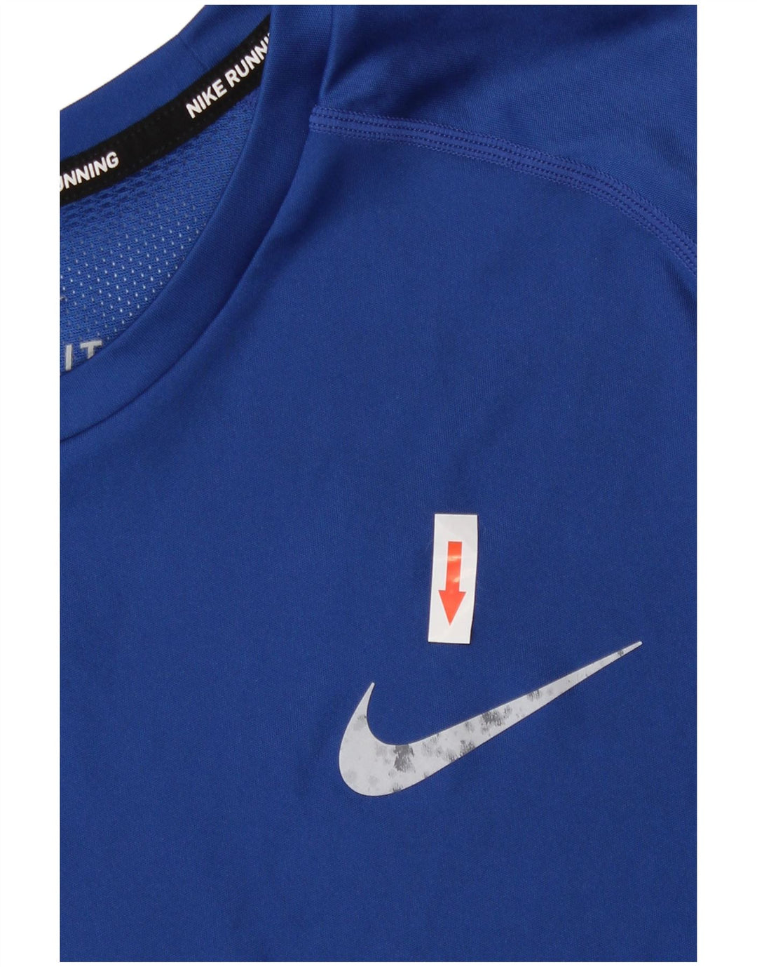 Ανδρικό μπλουζάκι Nike Dri Fit Τοπ μεσαίου μπλε πολυεστέρα