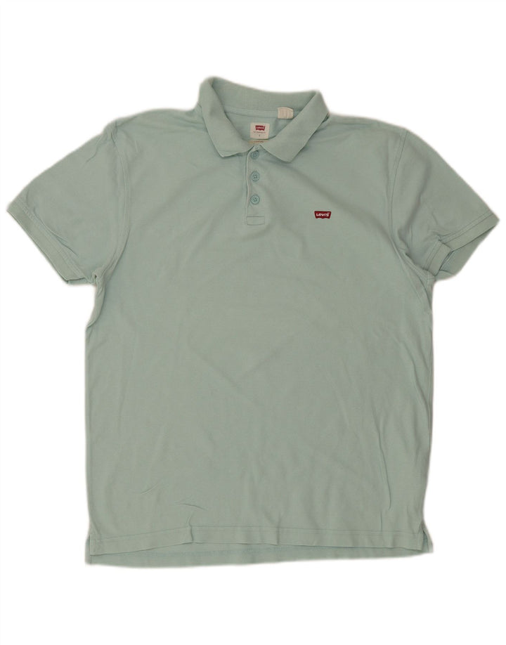 Ανδρικό πουκάμισο Levi's Standard Polo Μεγάλο Τυρκουάζ Βαμβακερό