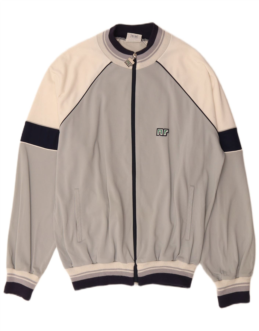 Ανδρική φόρμα Vintage Top Jacket IT 52 Large Grey Colourblock