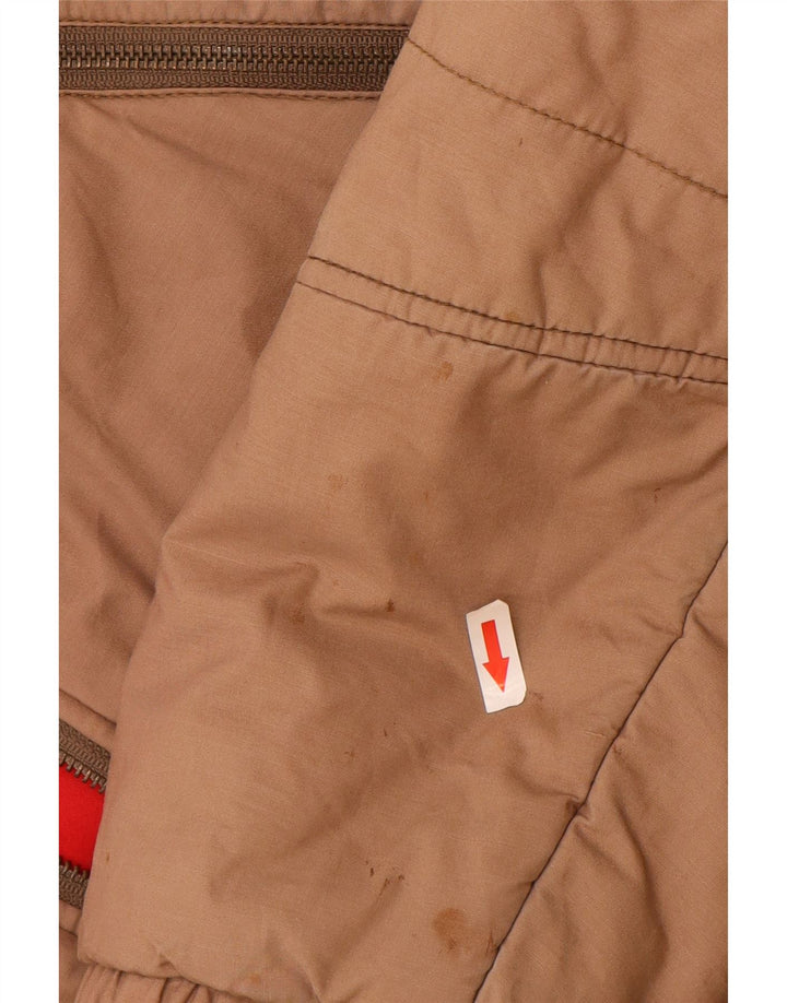 Pierre Cardin Ανδρικό Bomber Jacket UK 40 Large Brown Βαμβακερό