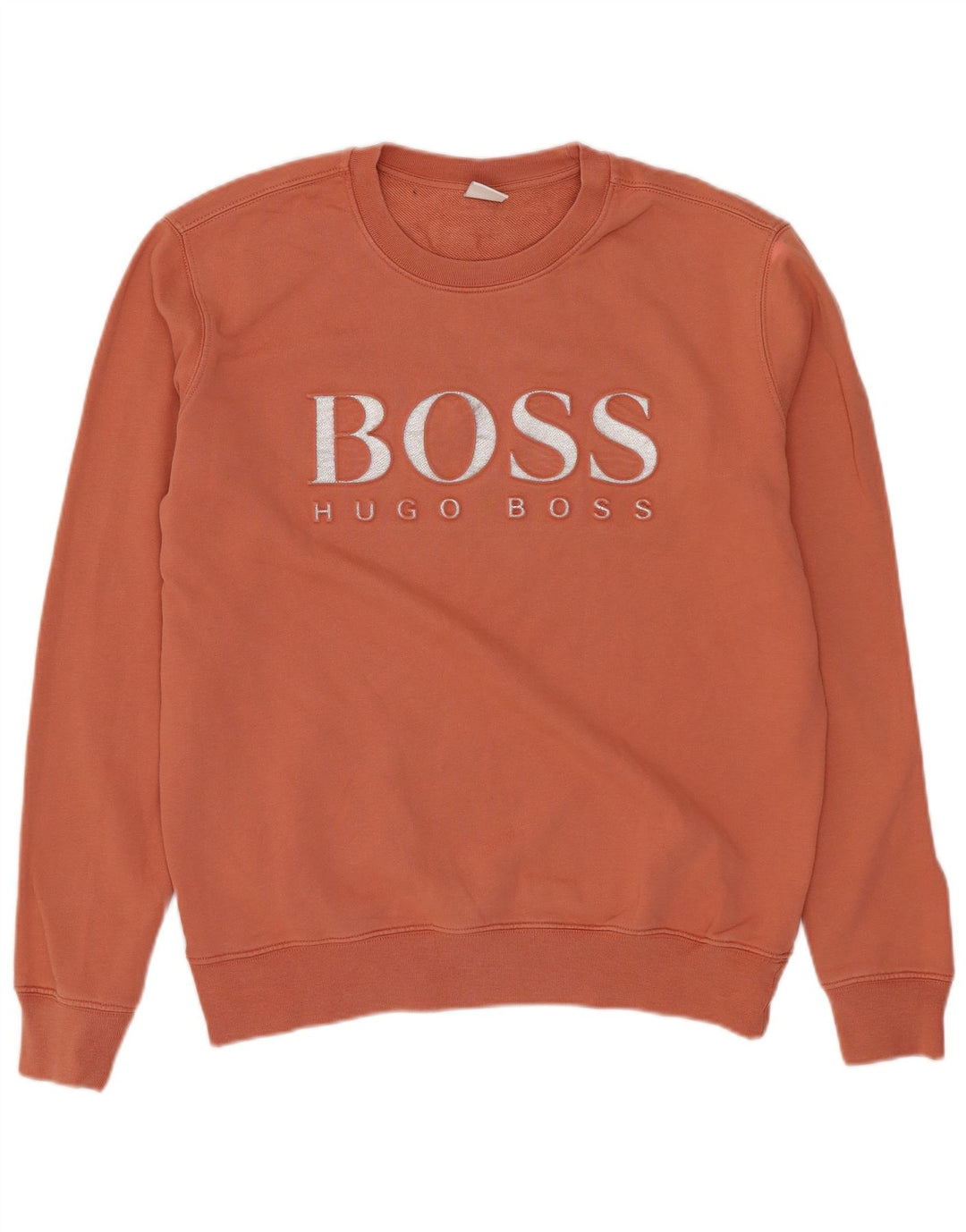 Γυναικείο γραφικό φούτερ Hugo Boss Jumper UK 12 Medium Orange