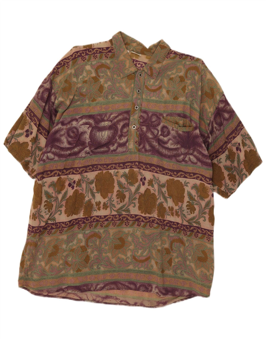 Ανδρικό πουλόβερ πουκάμισο Tobia System IT 54 XL Πολύχρωμο Paisley