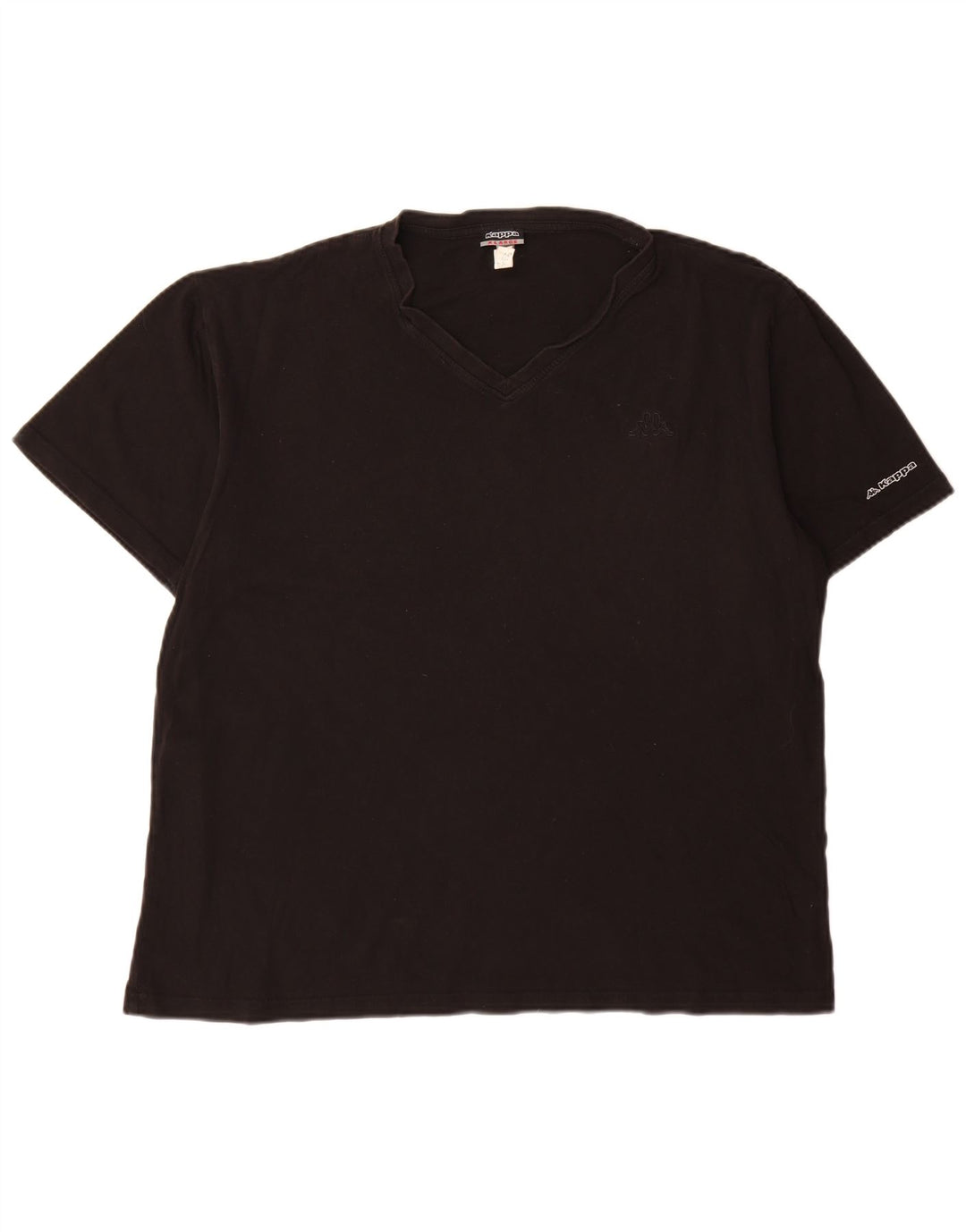 Ανδρικό T-Shirt Kappa Top XL Μαύρο βαμβακερό