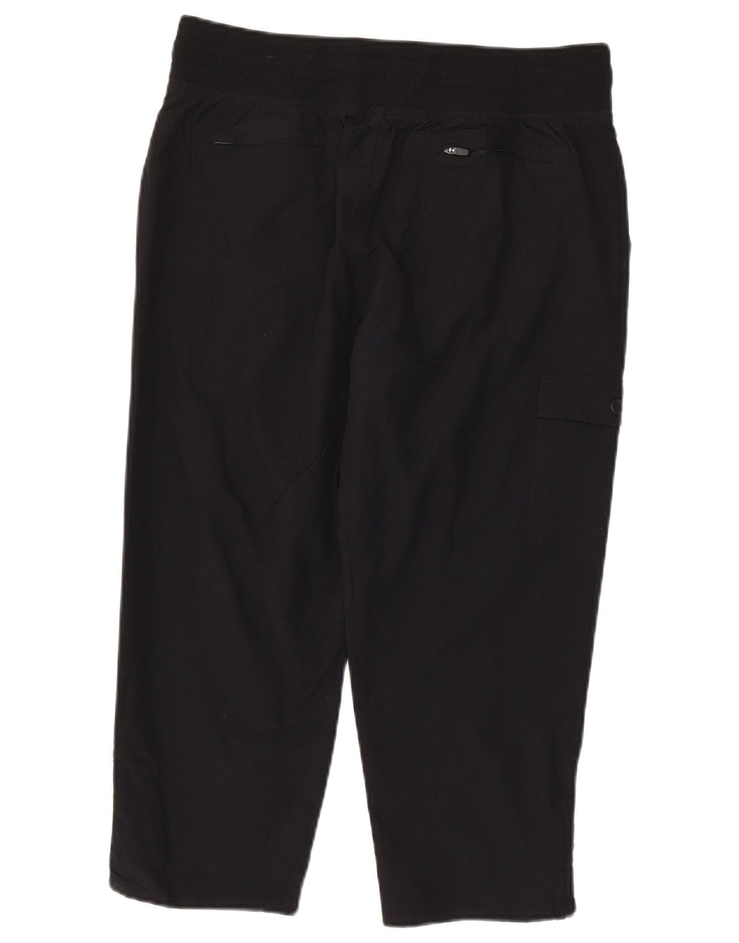 EDDIE BAUER Γυναικείο ίσιο παντελόνι Cargo Capri Medium W30 L22 Μαύρο