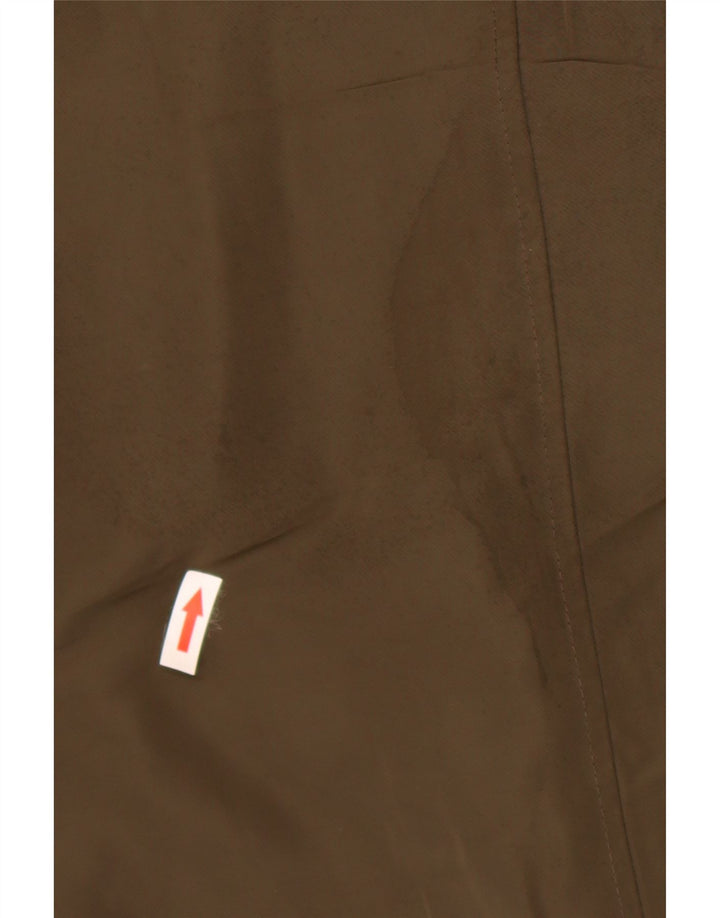 Zara Ανδρικό Bomber Jacket UK 38 Medium Khaki Colourblock Polyester