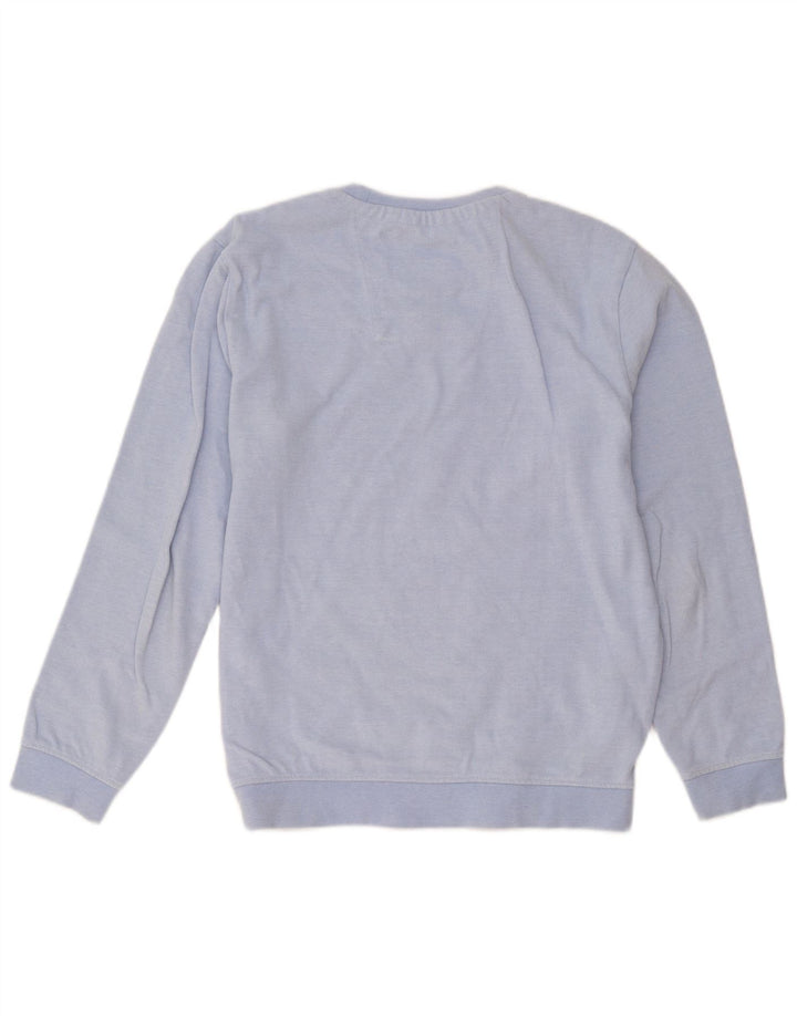 Ανδρικό φούτερ Crew Clothing Jumper από μεσαίο μπλε βαμβακερό