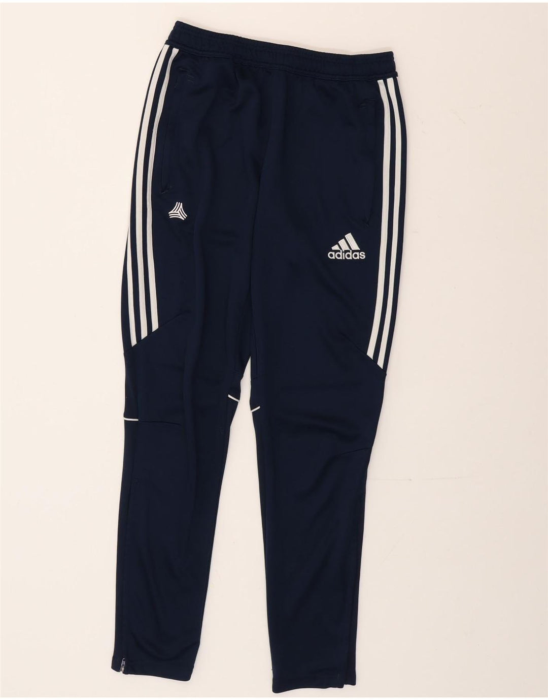 Ανδρική αθλητική φόρμα Adidas Παντελόνι Μικρό Navy Blue Polyester