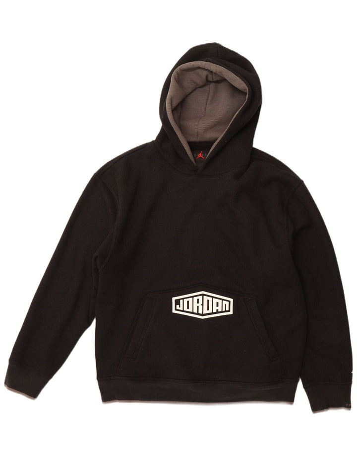 Jordan Ανδρικό γραφικό κουκούλα Jumper XL Μαύρος πολυεστέρας