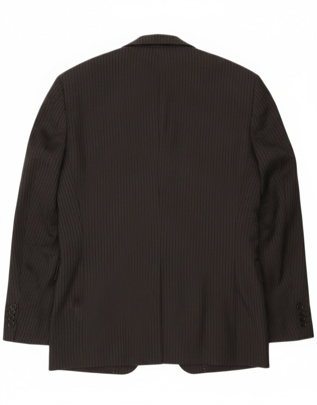 Paoloni Ανδρικό Μπουφάν Blazer 3 Κουμπιών IT 48 Μέτριο Μαύρο Ρίγα