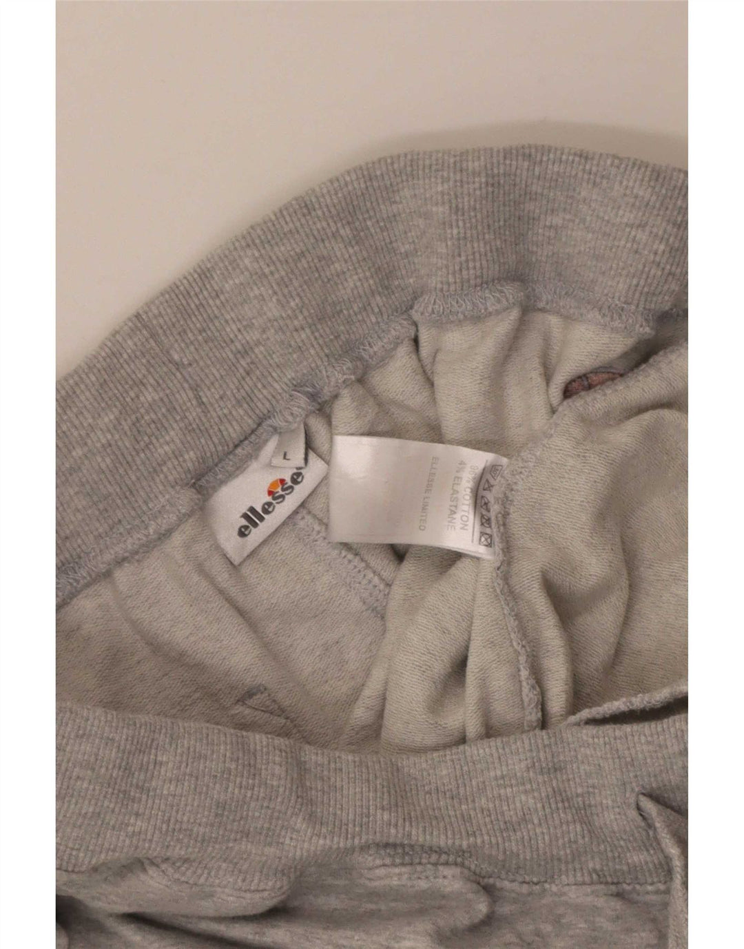 Ανδρική φόρμα Ellesse Παντελόνι Joggers Μεγάλο Γκρι Βαμβακερό