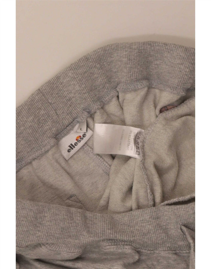 Ανδρική φόρμα Ellesse Παντελόνι Joggers Μεγάλο Γκρι Βαμβακερό