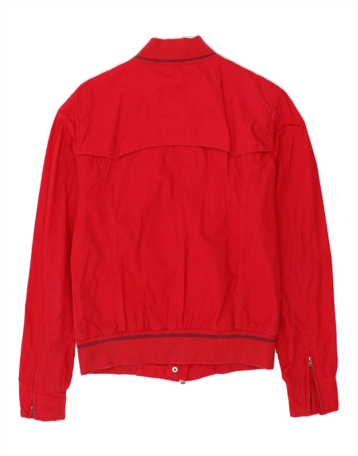 WOOLRICH Womens Bomber Jacket UK 18 XL Red Cotton Vintage Woolrich and Second-Hand Woolrich from Messina Hembry 