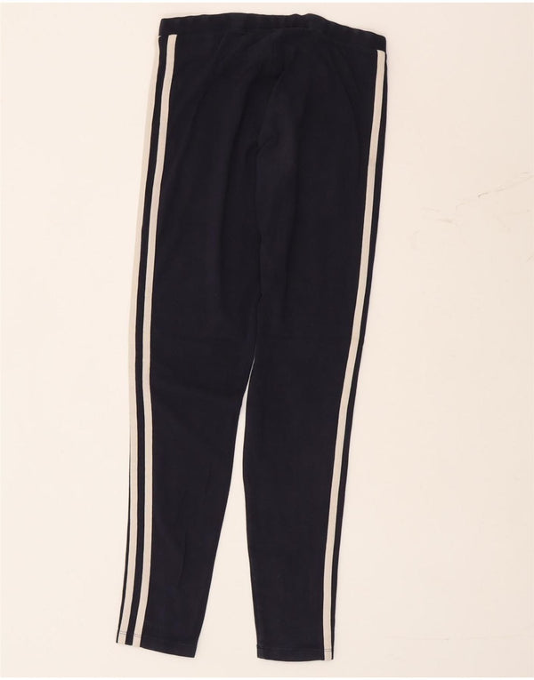 Adidas Γυναικείο κολάν UK 8 Small Navy Blue από βαμβάκι