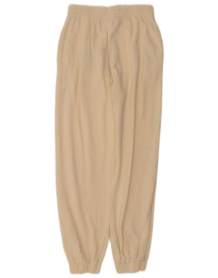 Zara Γυναικεία φόρμα παντελόνι Joggers UK 12 Medium Off White