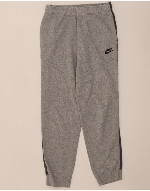 Παντελόνι αθλητικής φόρμας Nike Boys Joggers 13-14 ετών XL Γκρι χρώματος βαμβακερό