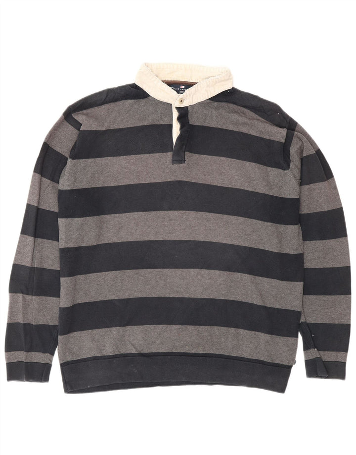 Ανδρικό πουλόβερ Marks & Spencer Blue Harbour Polo Neck Jumper Large Grey