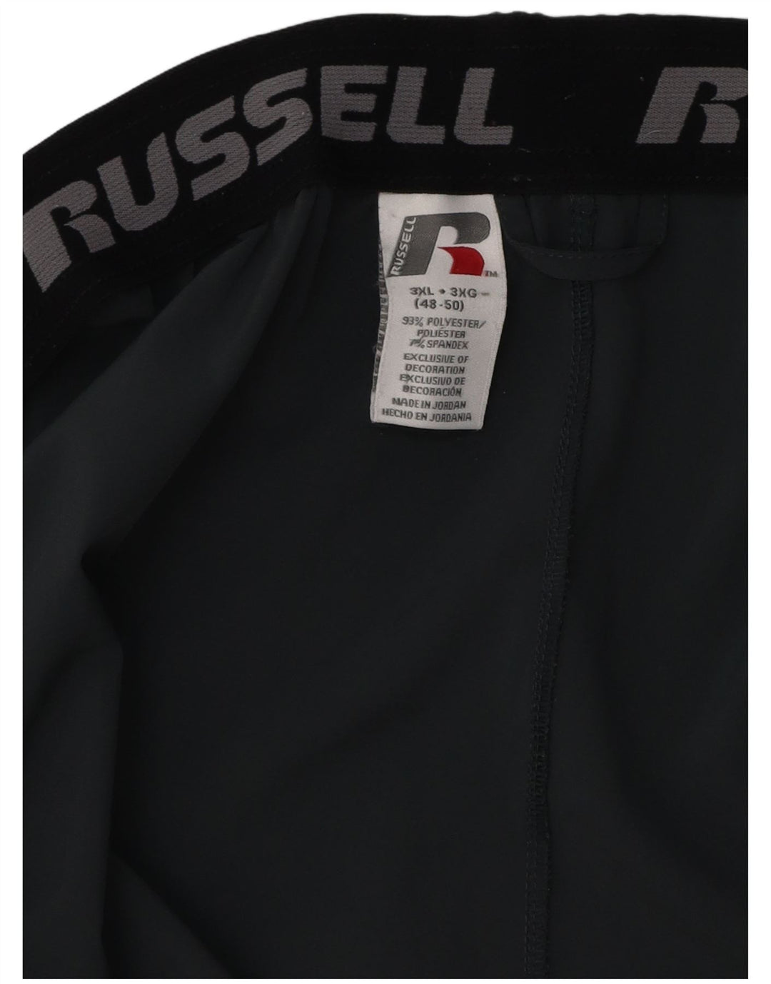 Russell Athletic Ανδρικό αθλητικό σορτς Dri-Power 3XL γκρι πολυεστέρα