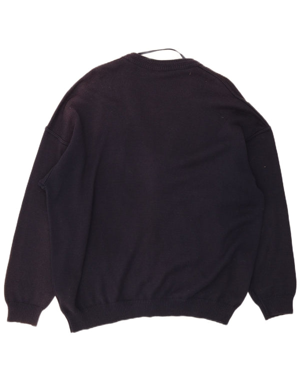 Signe Incognito Ανδρικό πουλόβερ ζακέτα 2XL Navy Blue Argyle/Ακρυλικό Διαμάντι